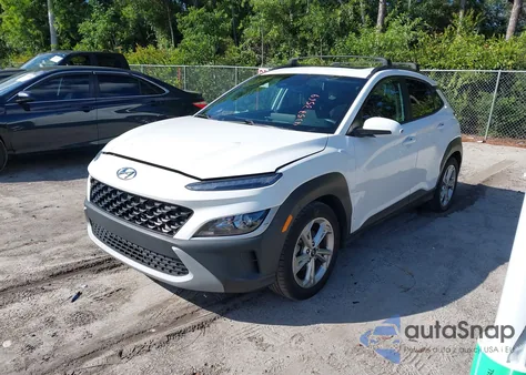 2022 Hyundai Kona Sel from USA, damaged, VIN KM8K32AB5NU855946